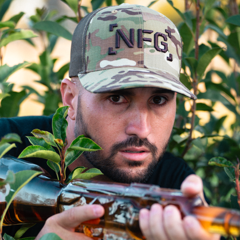 3D Embroidered Logo Snapback – Multicam/Coyote Brown